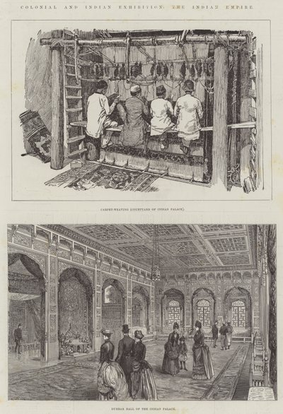 Colonial and Indian Exhibition, the Indian Empire by Warry